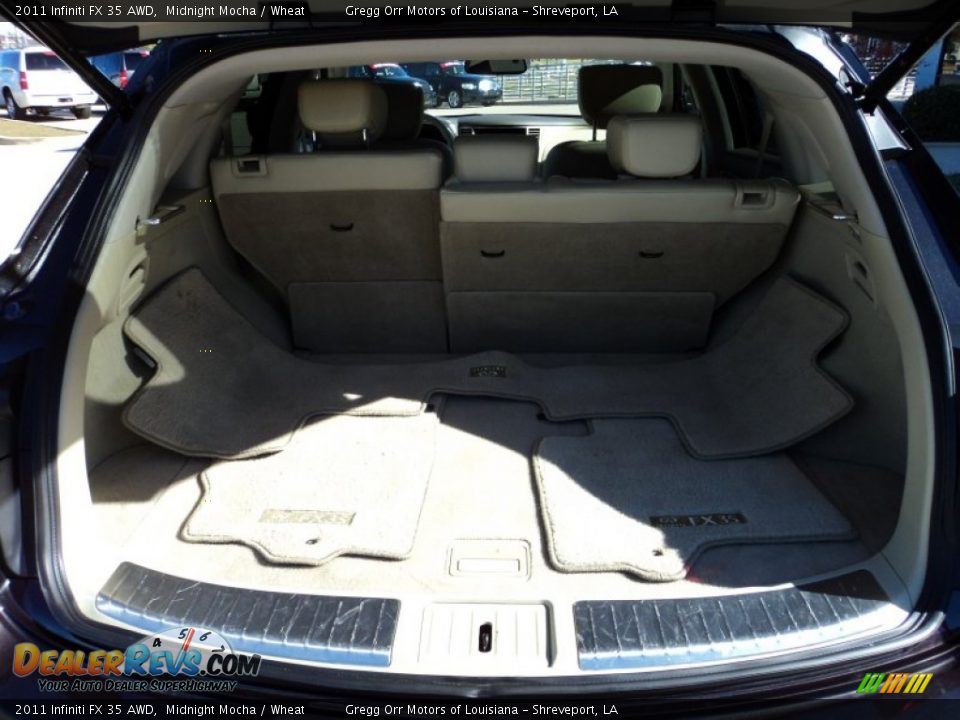 2011 Infiniti FX 35 AWD Trunk Photo #24