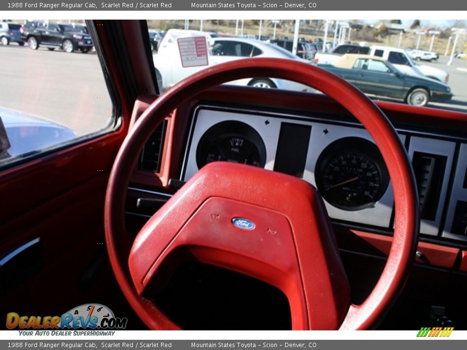 1988 Ford Ranger Regular Cab Steering Wheel Photo #7