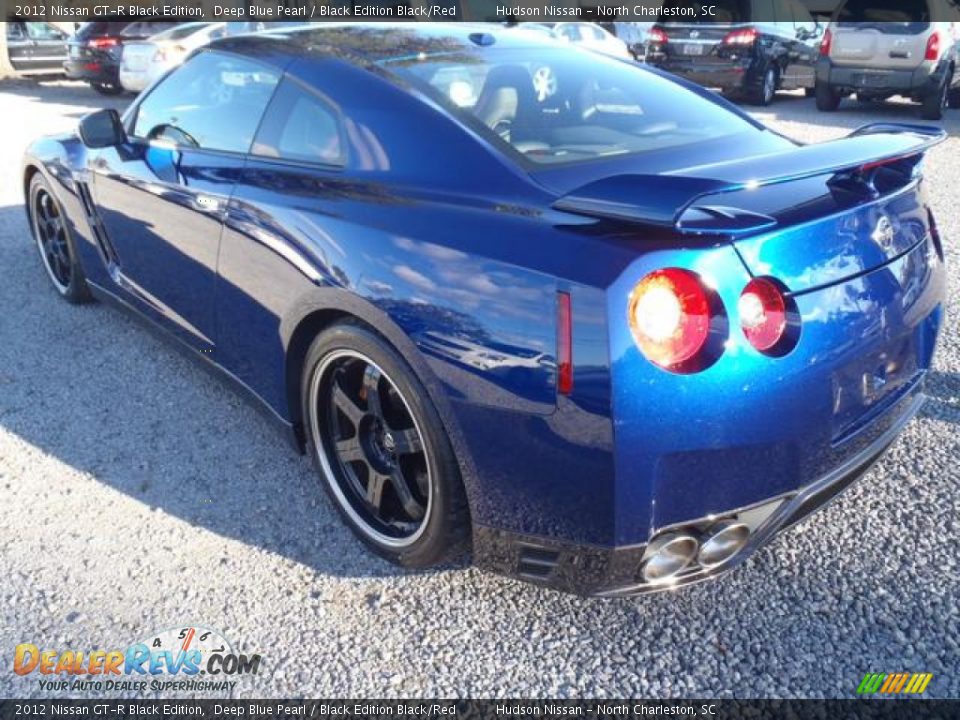 Deep Blue Pearl 2012 Nissan GT-R Black Edition Photo #3