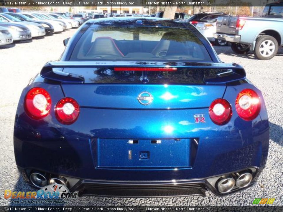 Deep Blue Pearl 2012 Nissan GT-R Black Edition Photo #4