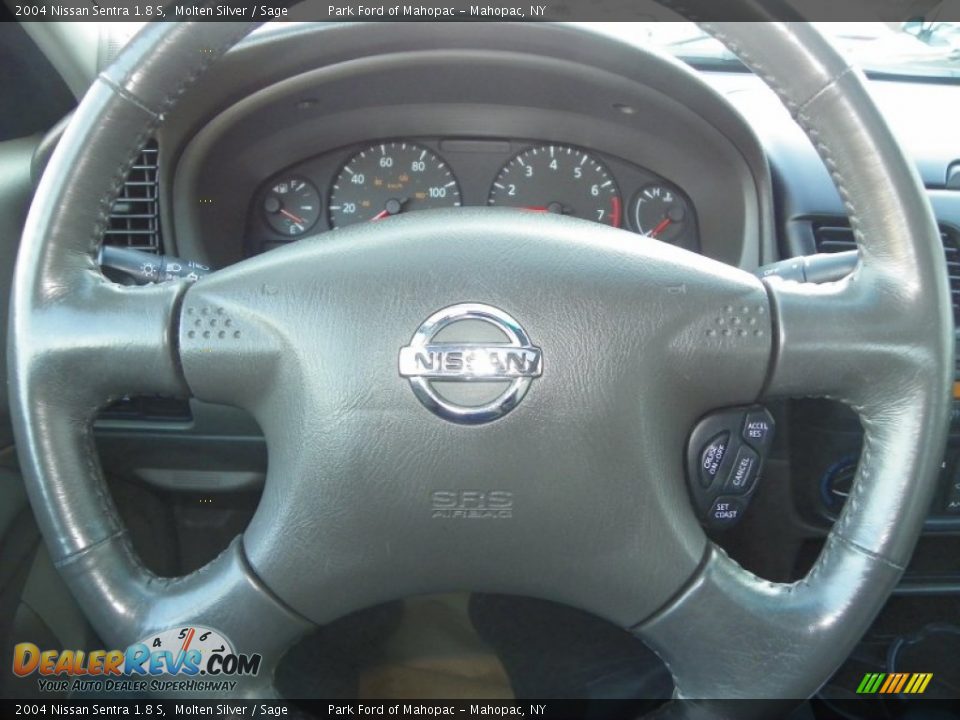 2004 Nissan Sentra 1.8 S Steering Wheel Photo #16