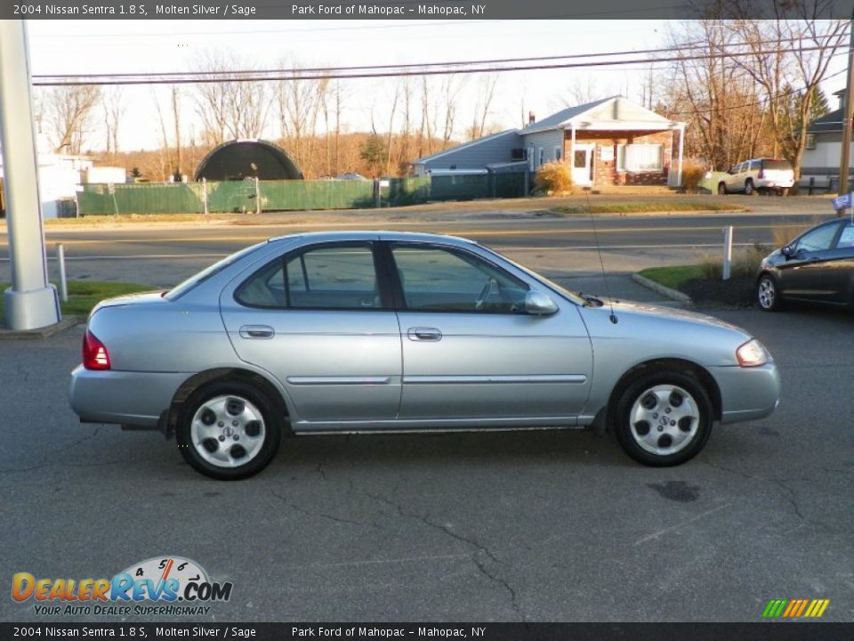 Molten Silver 2004 Nissan Sentra 1.8 S Photo #19