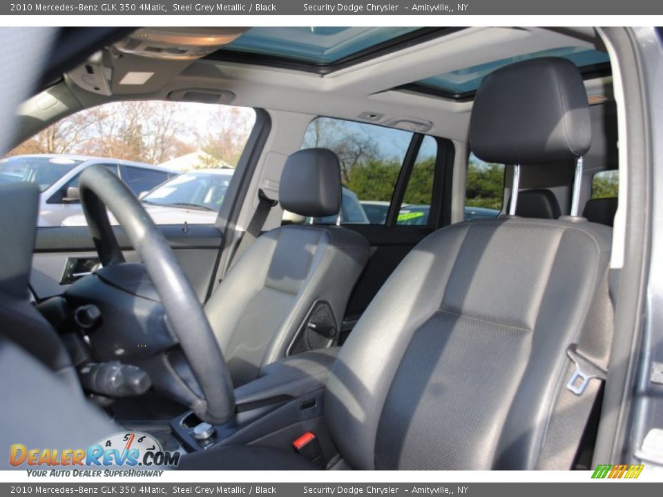 2010 Mercedes-Benz GLK 350 4Matic Steel Grey Metallic / Black Photo #8