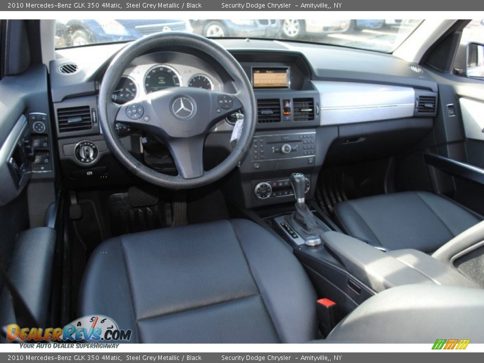 2010 Mercedes-Benz GLK 350 4Matic Steel Grey Metallic / Black Photo #11