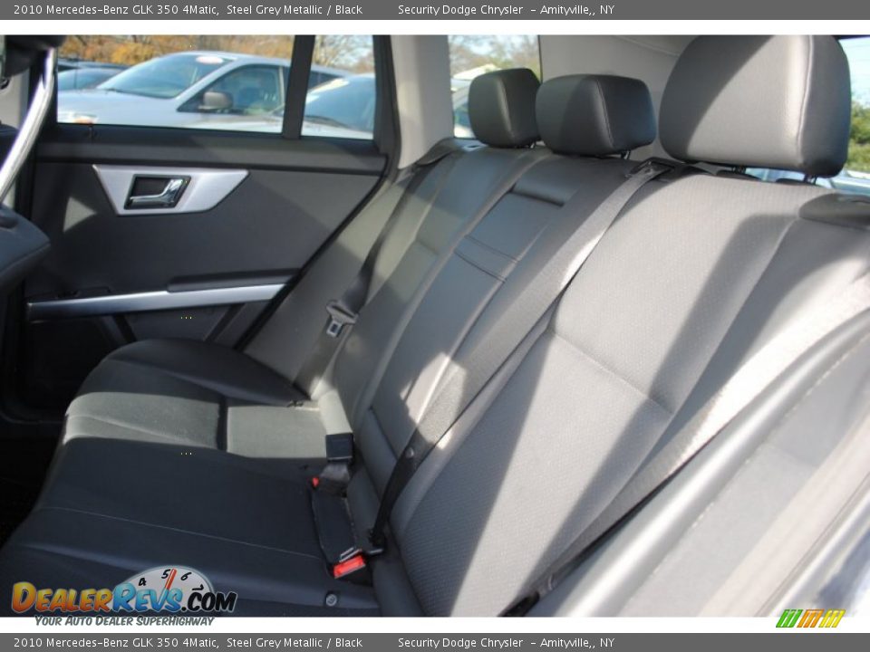 2010 Mercedes-Benz GLK 350 4Matic Steel Grey Metallic / Black Photo #12