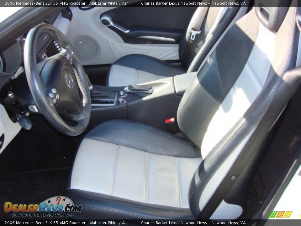 Ash Interior - 2006 Mercedes-Benz SLK 55 AMG Roadster Photo #10