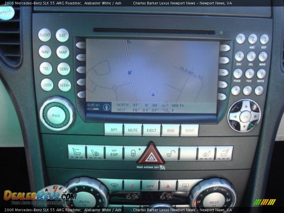 Navigation of 2006 Mercedes-Benz SLK 55 AMG Roadster Photo #16