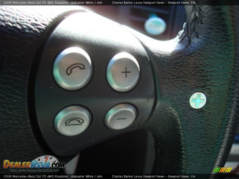 Controls of 2006 Mercedes-Benz SLK 55 AMG Roadster Photo #20