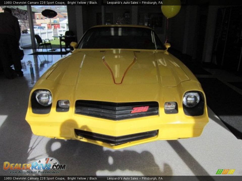 1980 Chevrolet Camaro Z28 Sport Coupe Bright Yellow / Black Photo #8