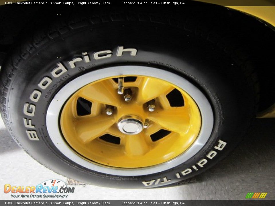 1980 Chevrolet Camaro Z28 Sport Coupe Wheel Photo #9