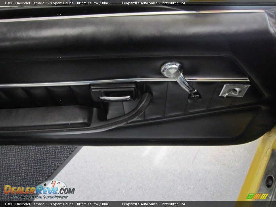 Door Panel of 1980 Chevrolet Camaro Z28 Sport Coupe Photo #12
