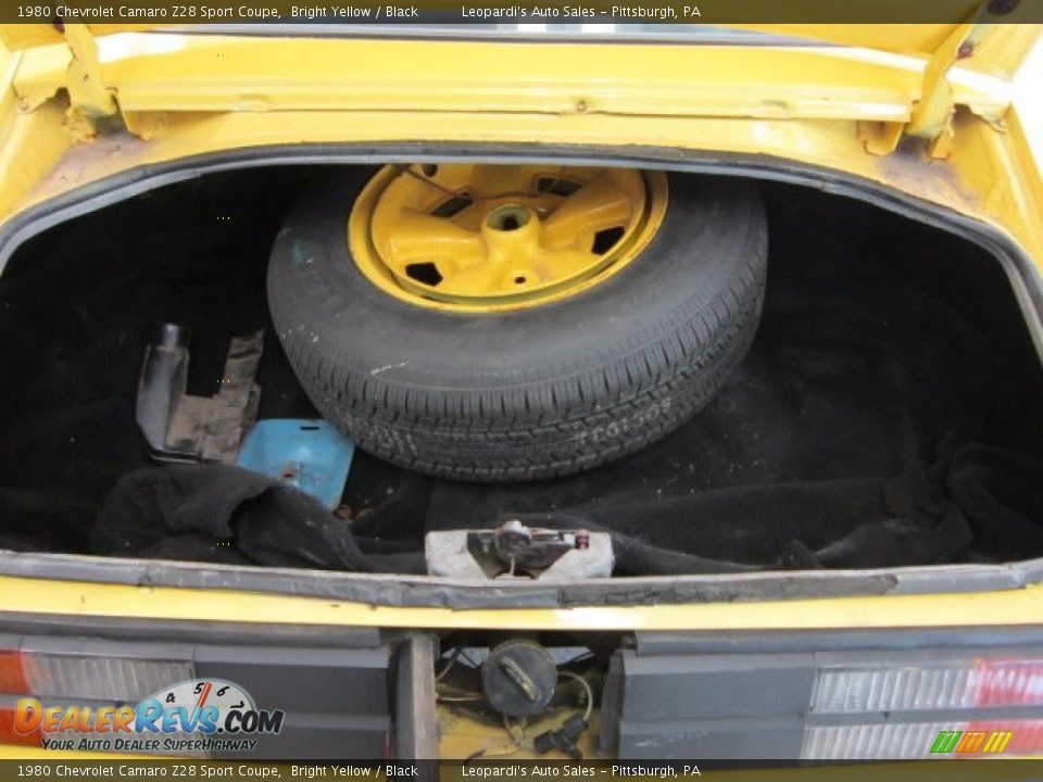 1980 Chevrolet Camaro Z28 Sport Coupe Trunk Photo #14