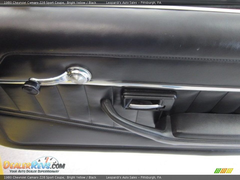 Door Panel of 1980 Chevrolet Camaro Z28 Sport Coupe Photo #18