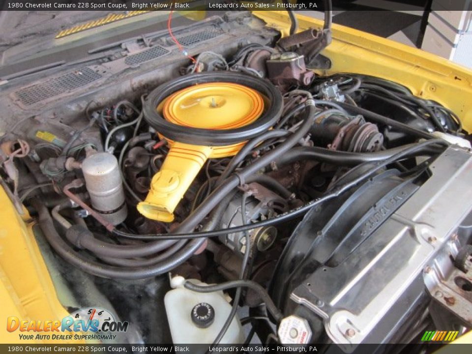1980 Chevrolet Camaro Z28 Sport Coupe 350 cid OHV 16-Valve V8 Engine Photo #20