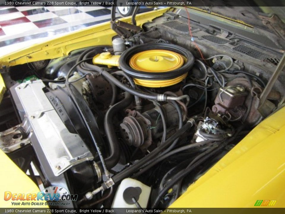 1980 Chevrolet Camaro Z28 Sport Coupe 350 cid OHV 16-Valve V8 Engine Photo #22