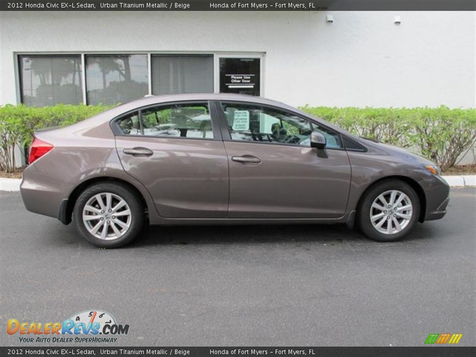 2012 Honda civic urban titanium metallic #2