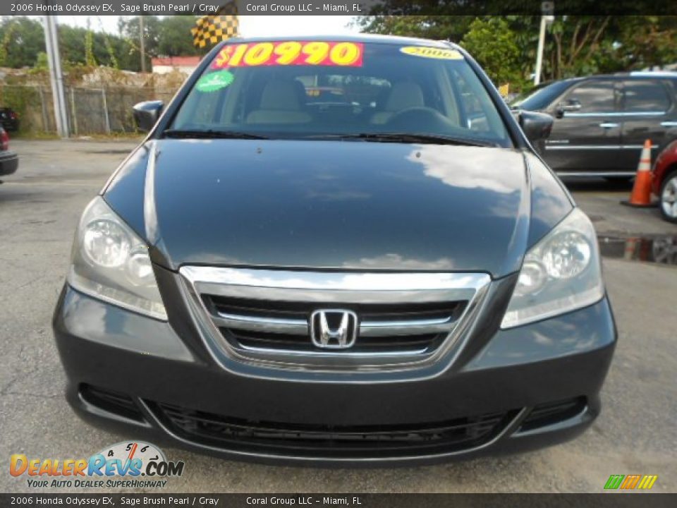 2006 Honda Odyssey EX Sage Brush Pearl / Gray Photo #2