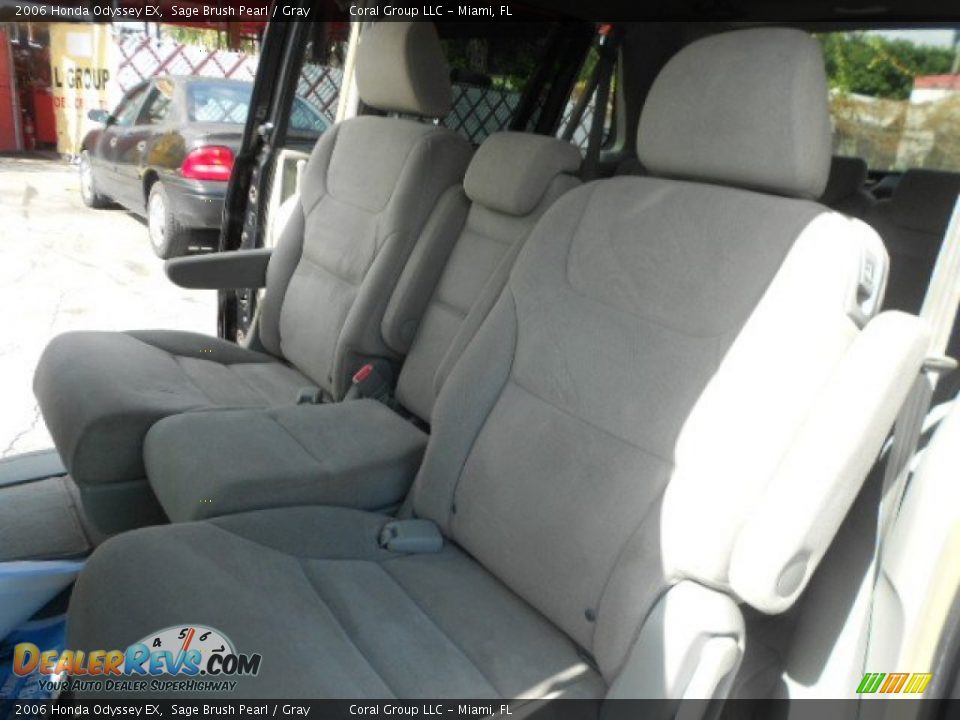 2006 Honda Odyssey EX Sage Brush Pearl / Gray Photo #12