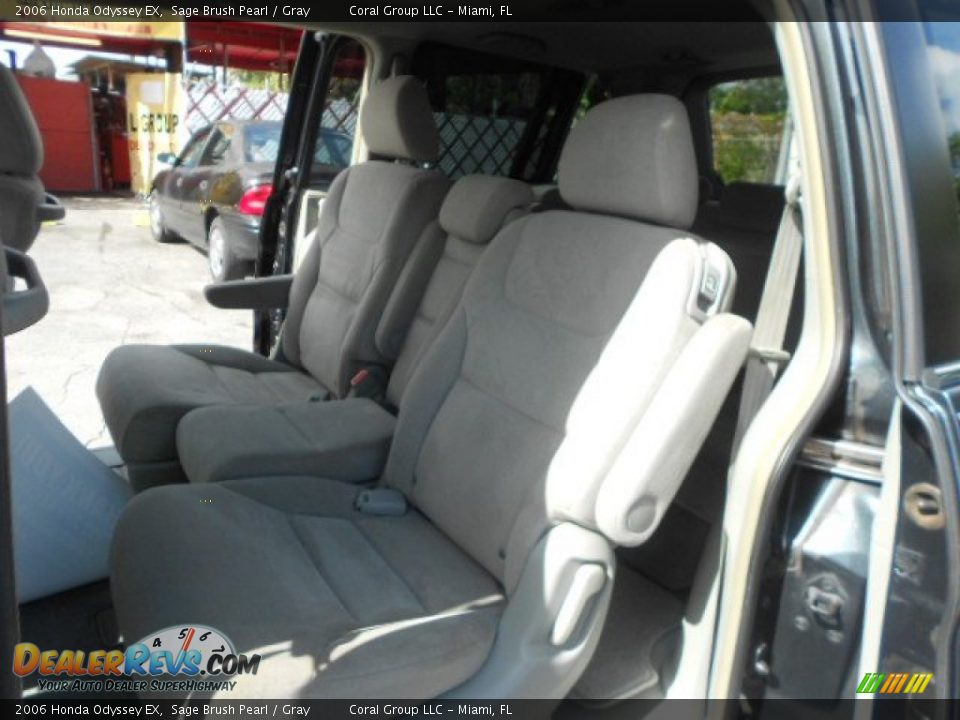 2006 Honda Odyssey EX Sage Brush Pearl / Gray Photo #13