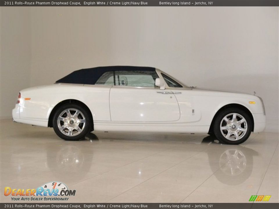 English White 2011 Rolls-Royce Phantom Drophead Coupe Photo #16