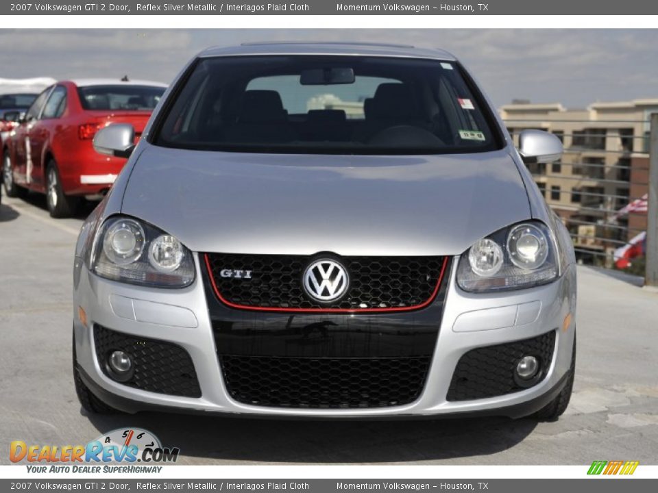 2007 Volkswagen GTI 2 Door Reflex Silver Metallic / Interlagos Plaid Cloth Photo #2