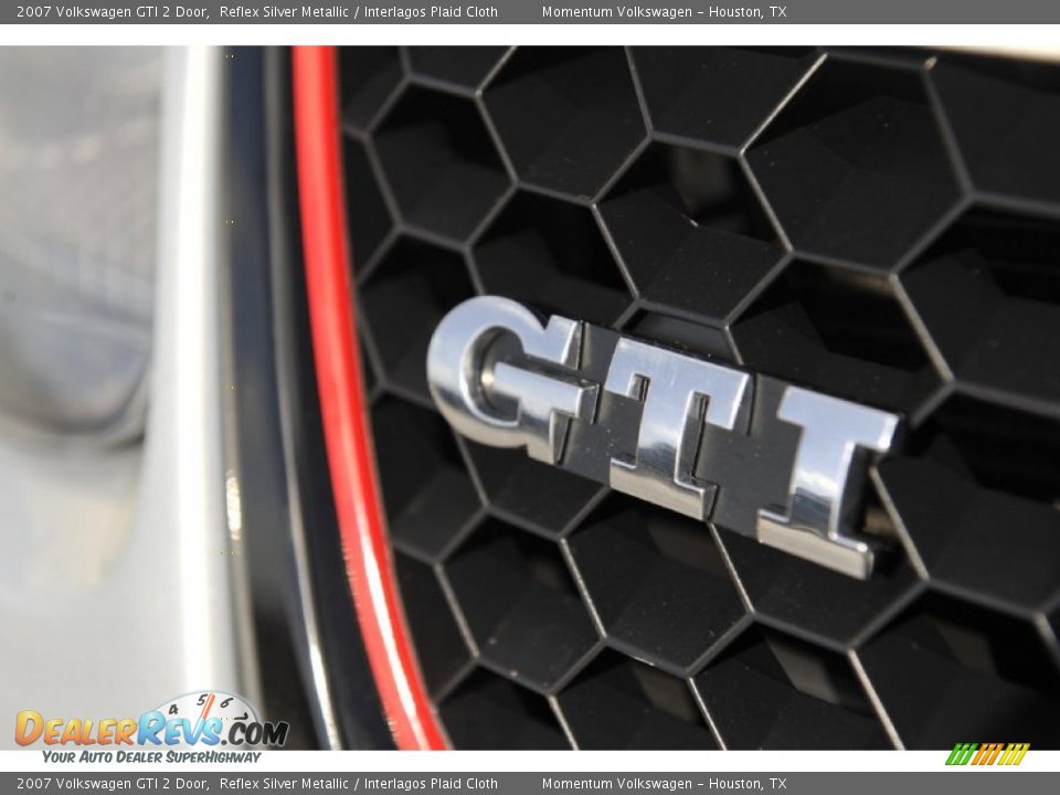 2007 Volkswagen GTI 2 Door Reflex Silver Metallic / Interlagos Plaid Cloth Photo #4