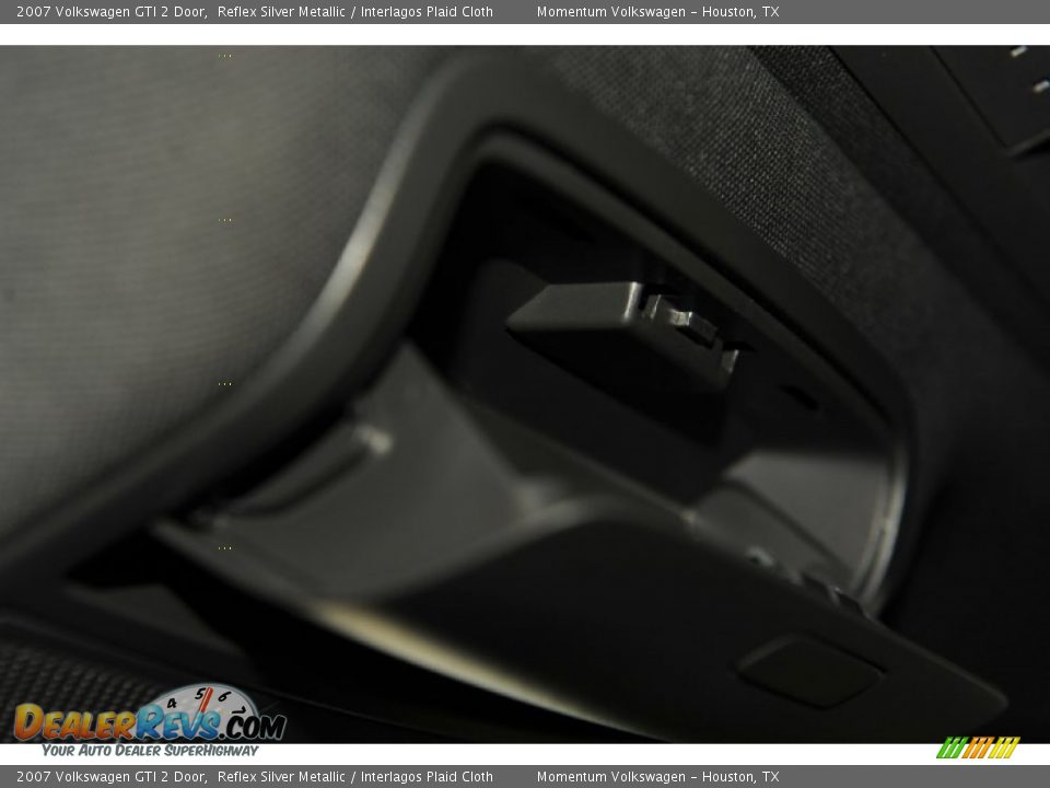 2007 Volkswagen GTI 2 Door Reflex Silver Metallic / Interlagos Plaid Cloth Photo #21