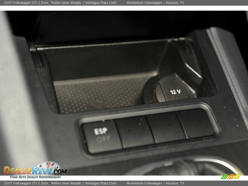 2007 Volkswagen GTI 2 Door Reflex Silver Metallic / Interlagos Plaid Cloth Photo #24