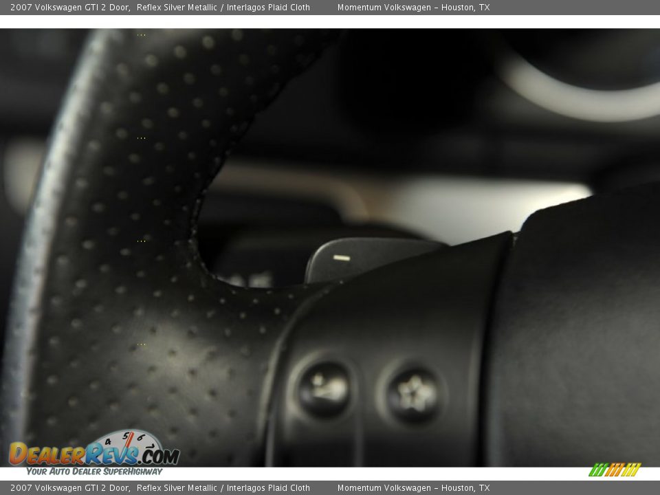 2007 Volkswagen GTI 2 Door Reflex Silver Metallic / Interlagos Plaid Cloth Photo #27