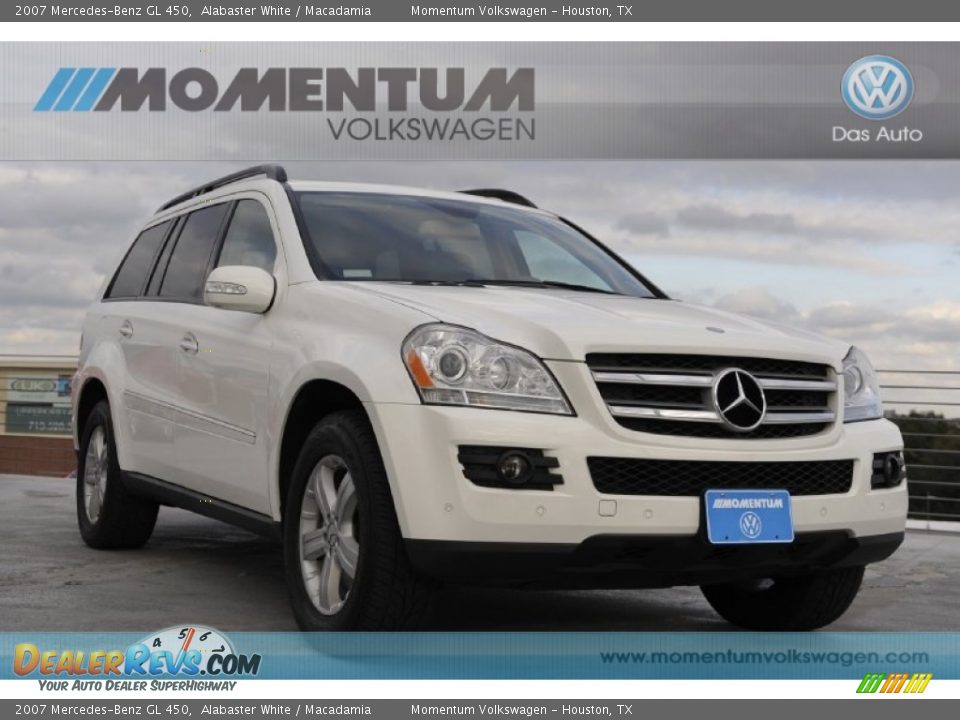 2007 Mercedes-Benz GL 450 Alabaster White / Macadamia Photo #1