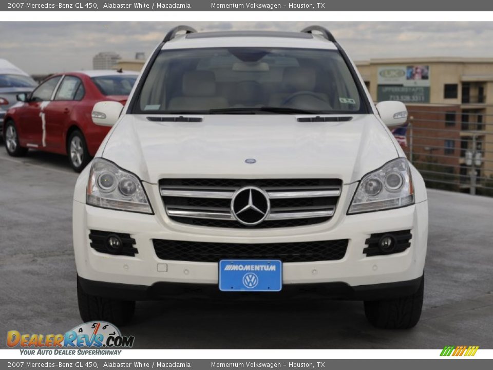 2007 Mercedes-Benz GL 450 Alabaster White / Macadamia Photo #2