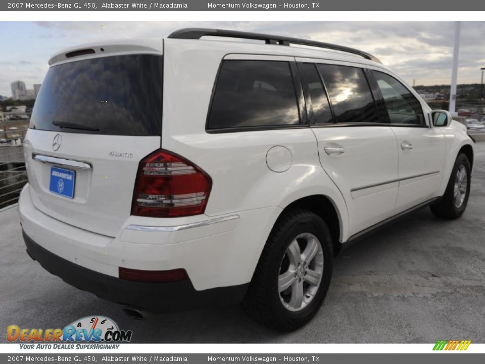 2007 Mercedes-Benz GL 450 Alabaster White / Macadamia Photo #7