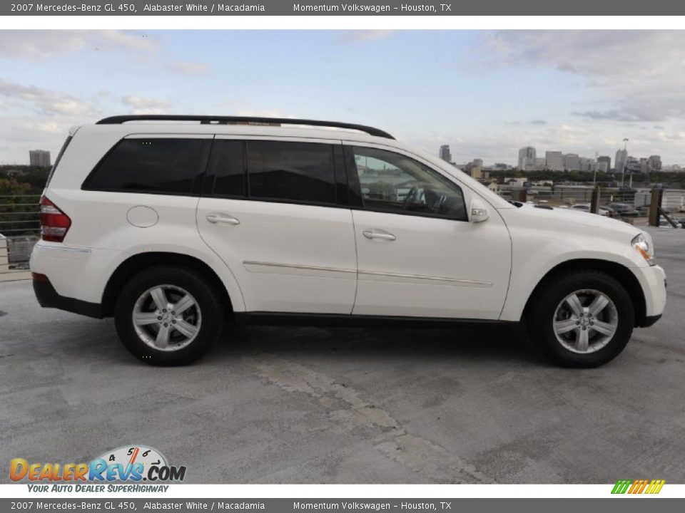 2007 Mercedes-Benz GL 450 Alabaster White / Macadamia Photo #9