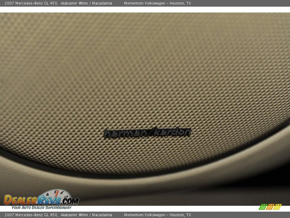 2007 Mercedes-Benz GL 450 Alabaster White / Macadamia Photo #16