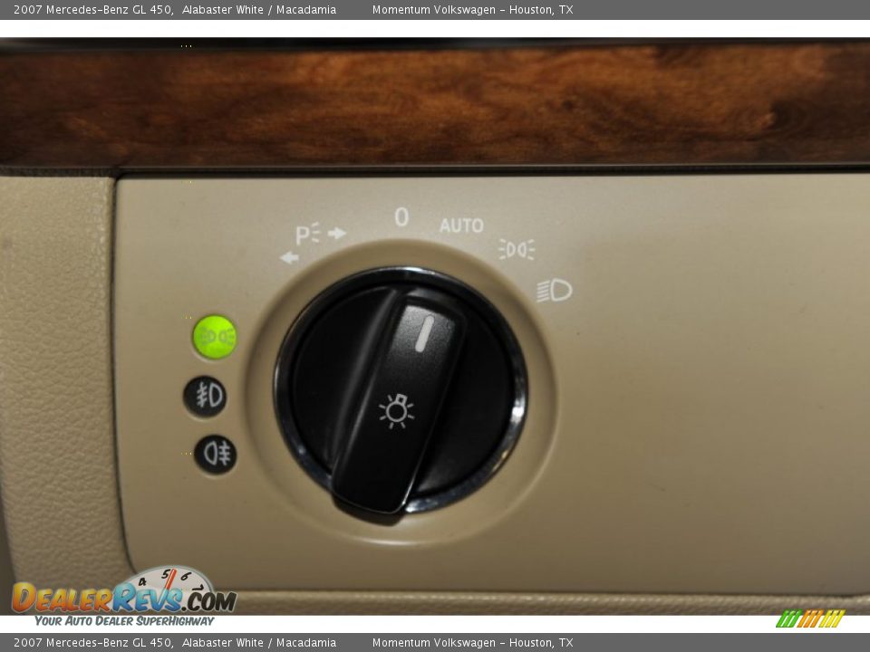 2007 Mercedes-Benz GL 450 Alabaster White / Macadamia Photo #17