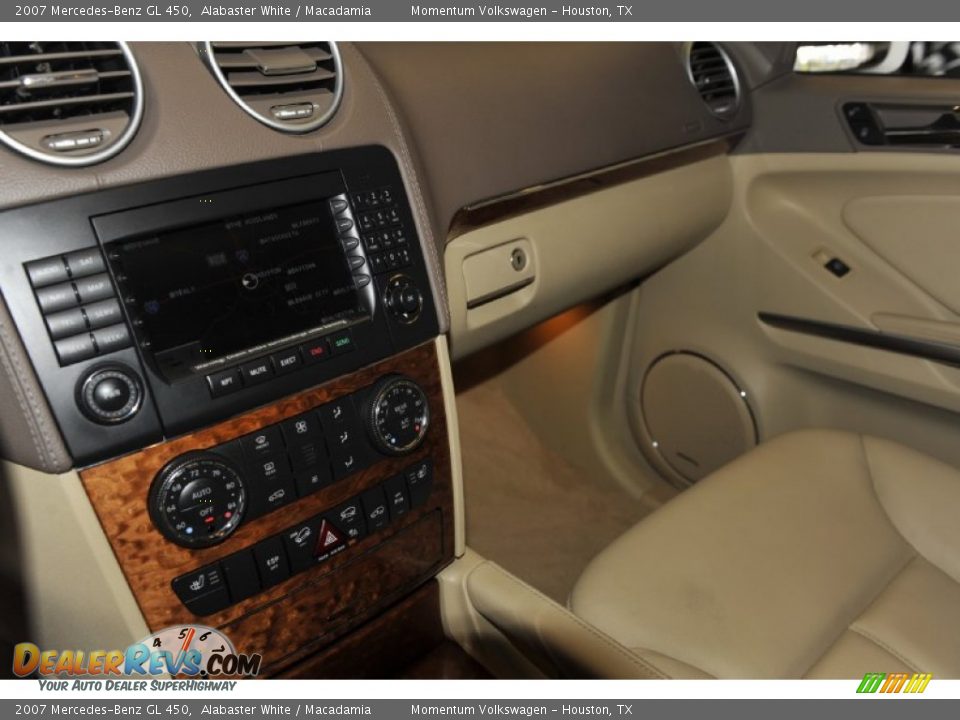2007 Mercedes-Benz GL 450 Alabaster White / Macadamia Photo #19