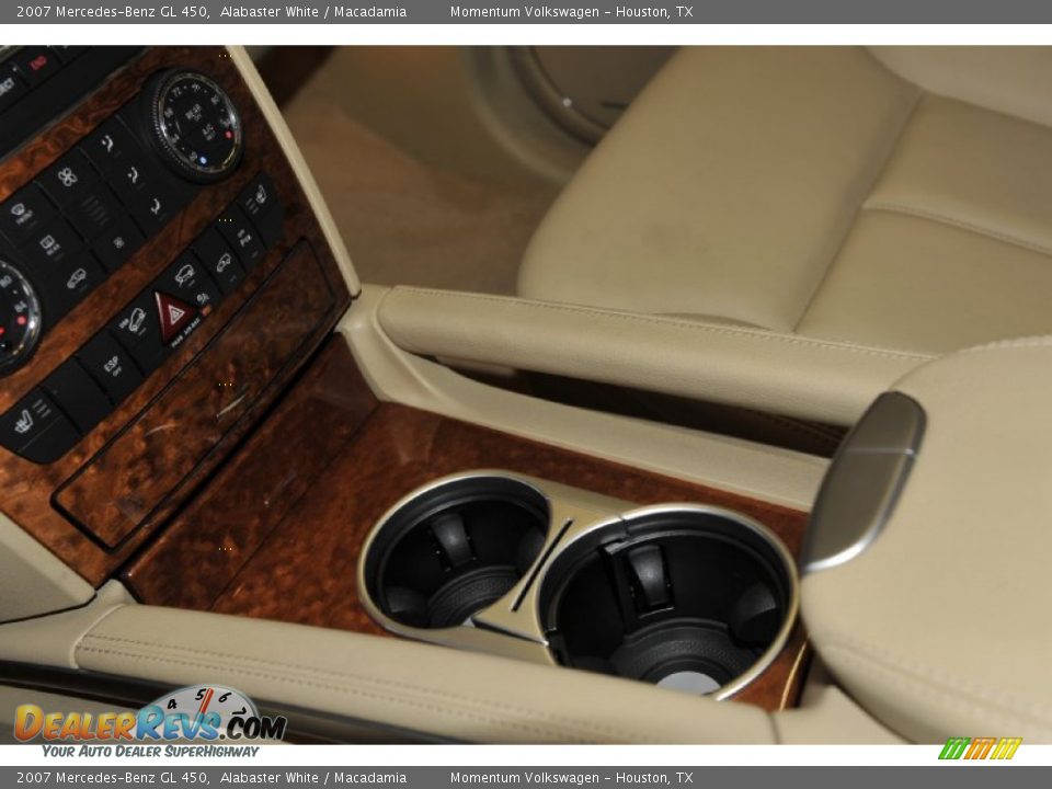 2007 Mercedes-Benz GL 450 Alabaster White / Macadamia Photo #20
