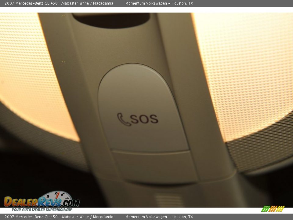 2007 Mercedes-Benz GL 450 Alabaster White / Macadamia Photo #22