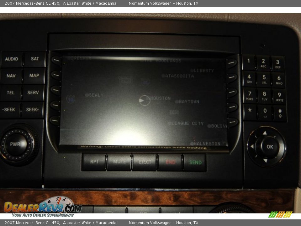 2007 Mercedes-Benz GL 450 Alabaster White / Macadamia Photo #25