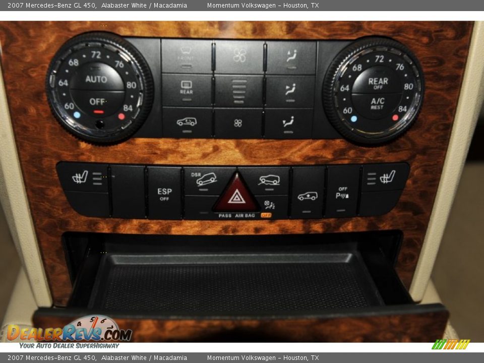 2007 Mercedes-Benz GL 450 Alabaster White / Macadamia Photo #27