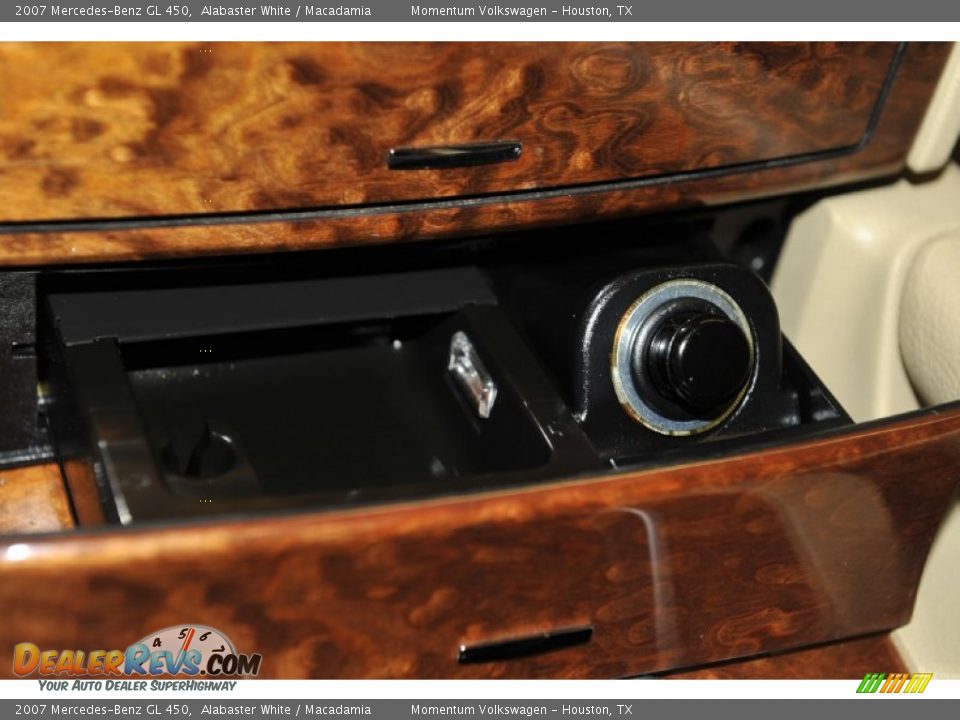 2007 Mercedes-Benz GL 450 Alabaster White / Macadamia Photo #28