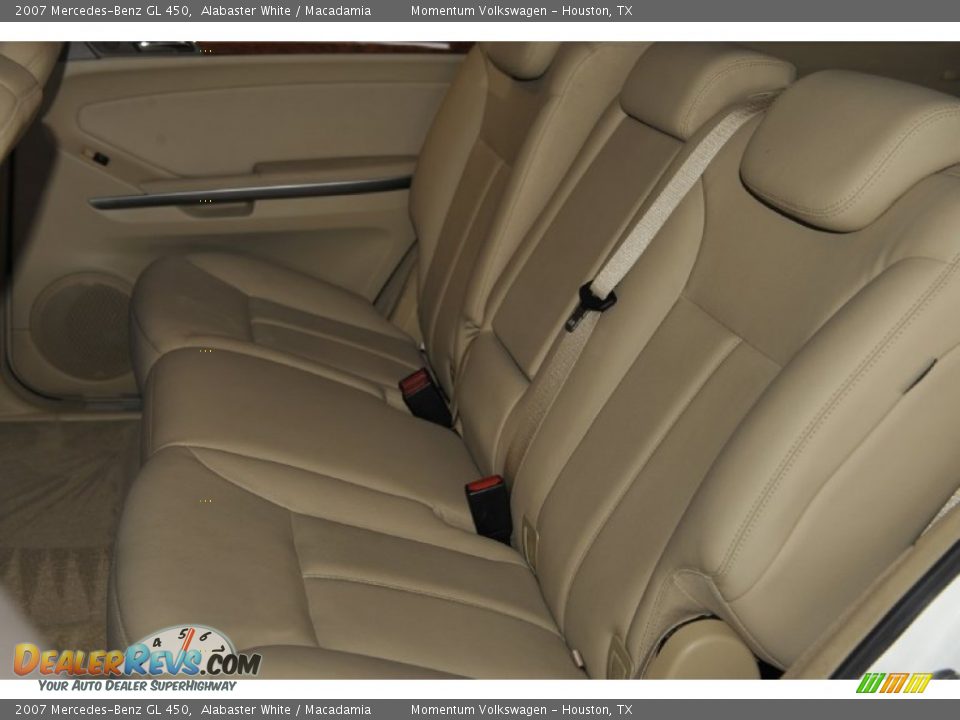 2007 Mercedes-Benz GL 450 Alabaster White / Macadamia Photo #33