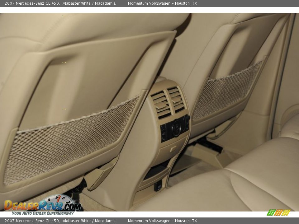 2007 Mercedes-Benz GL 450 Alabaster White / Macadamia Photo #34