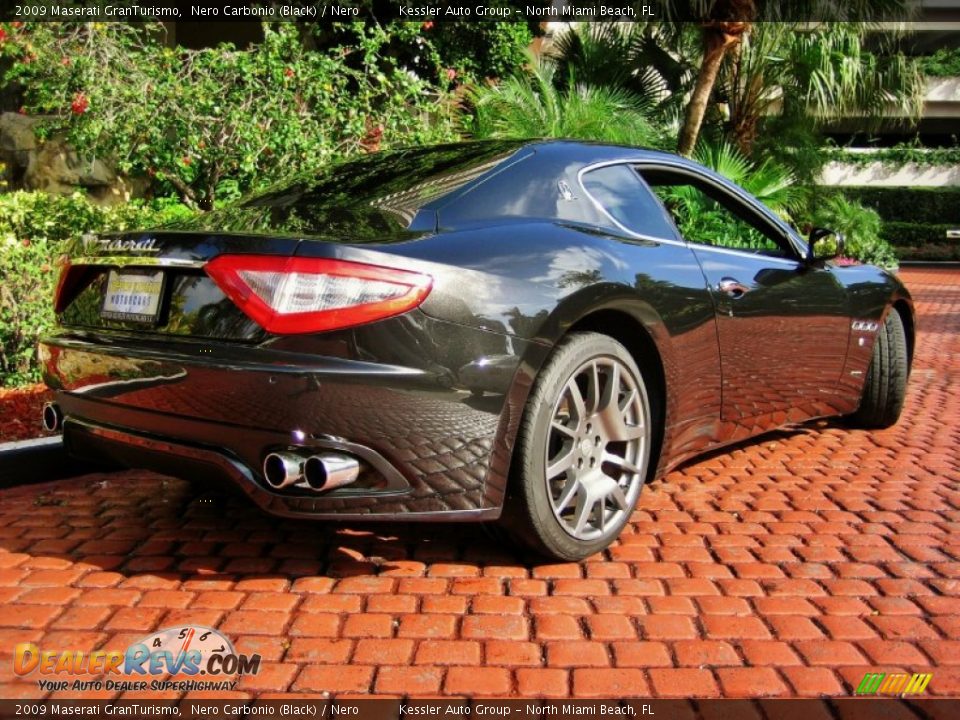 2009 Maserati GranTurismo Nero Carbonio (Black) / Nero Photo #4