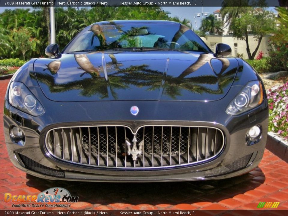 2009 Maserati GranTurismo Nero Carbonio (Black) / Nero Photo #7