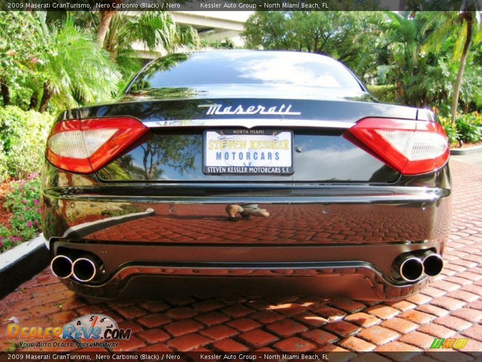 2009 Maserati GranTurismo Nero Carbonio (Black) / Nero Photo #8