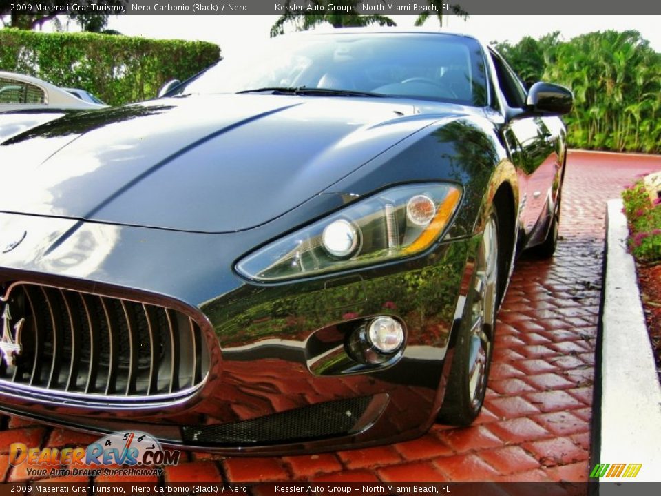 2009 Maserati GranTurismo Nero Carbonio (Black) / Nero Photo #10