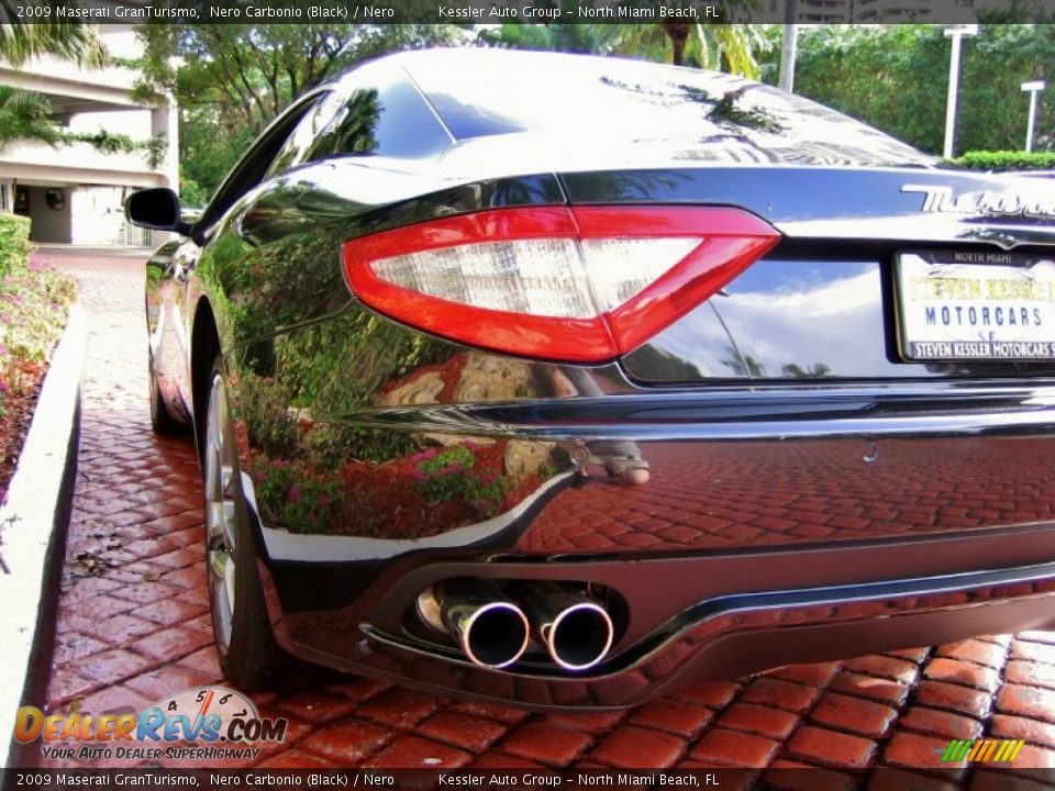 2009 Maserati GranTurismo Nero Carbonio (Black) / Nero Photo #11