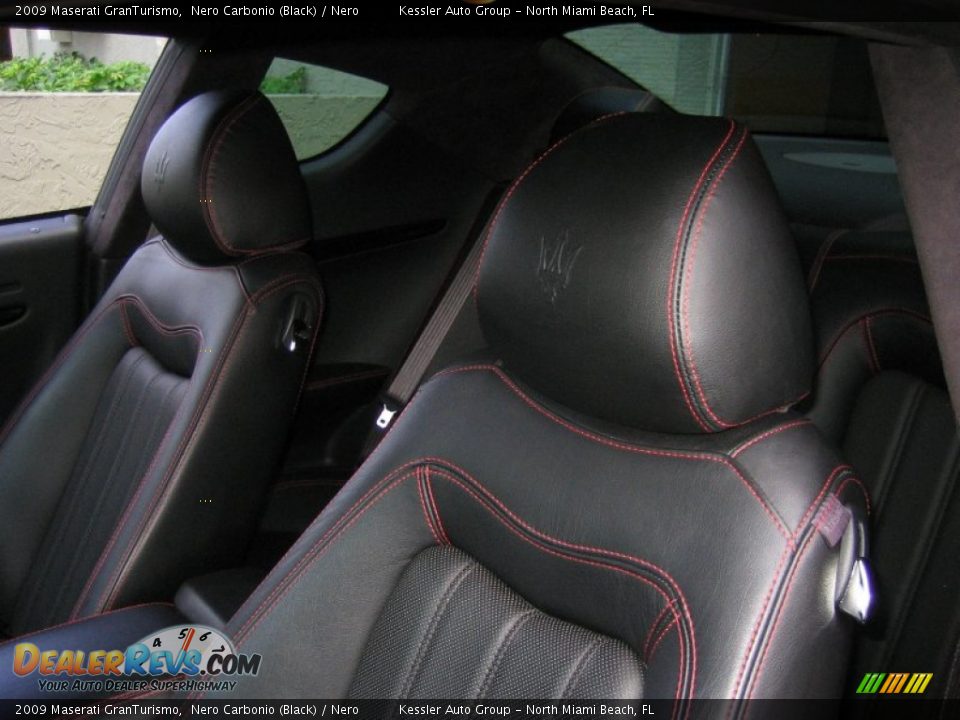 2009 Maserati GranTurismo Nero Carbonio (Black) / Nero Photo #15