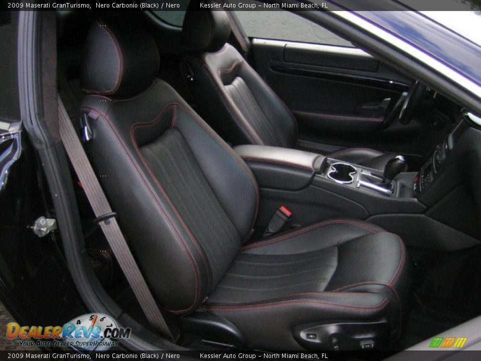 2009 Maserati GranTurismo Nero Carbonio (Black) / Nero Photo #18